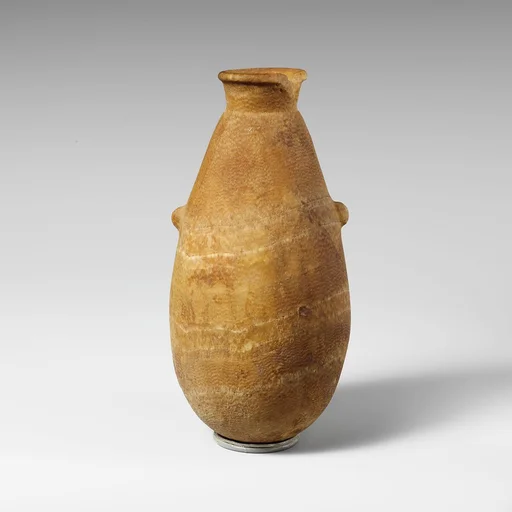 Alabaster alabastron (perfume vase)
