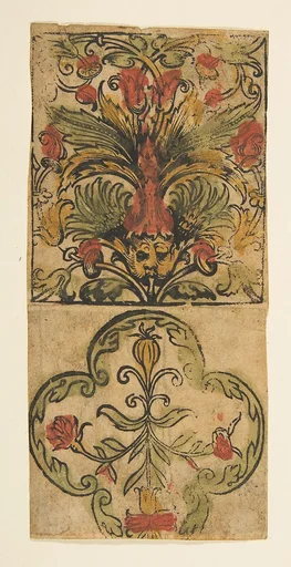 Panel of ornament (Schr. 2006m)