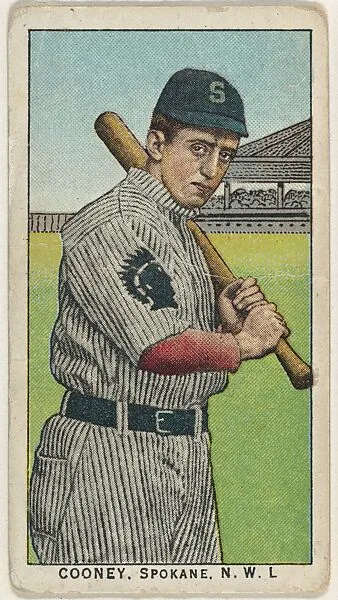 Cooney, Spokane, Northwestern League, from the "Obak Baseball Players" set (T212), issued by the American Tobacco Company to promote Obak Mouthpiece Cigarettes — American Tobacco Company