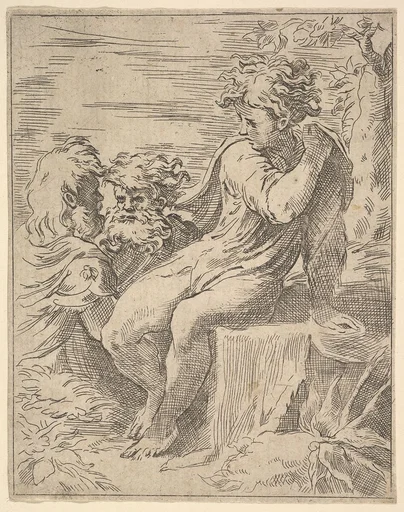Youth with two Old Men
