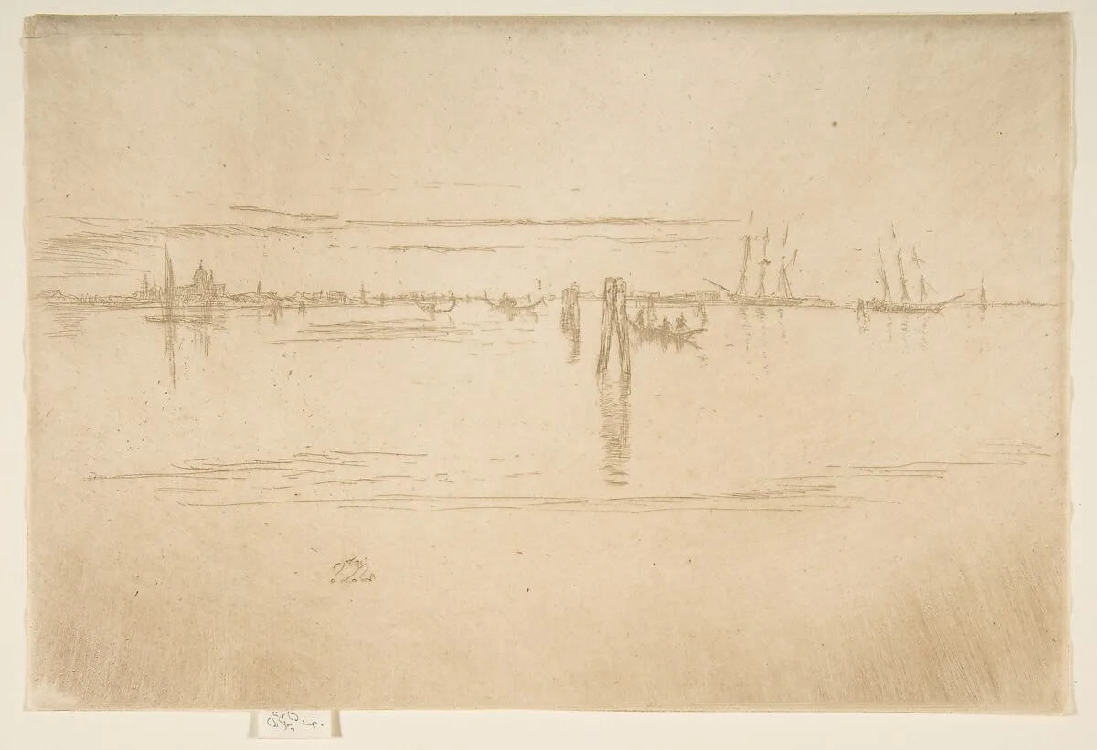 Long Lagoon — James McNeill Whistler