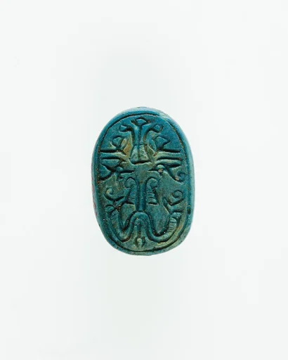 Scarab Inscribed with Hieroglyphs