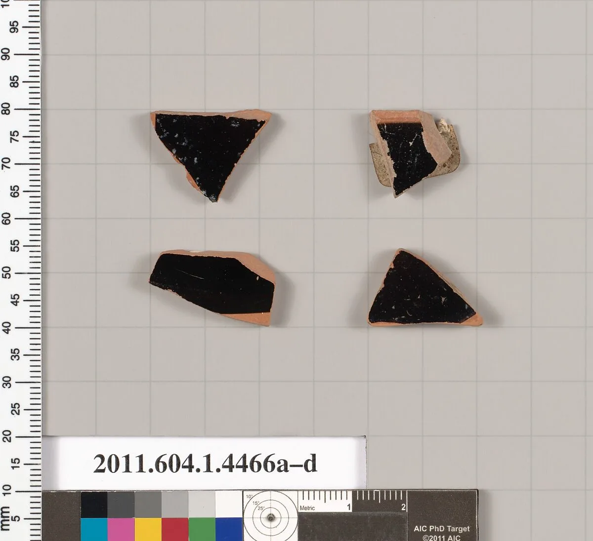 Terracotta fragments of kylikes (drinking cups) — Unknown