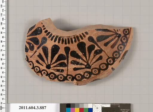 Terracotta fragment of a lekythos (oil flask)