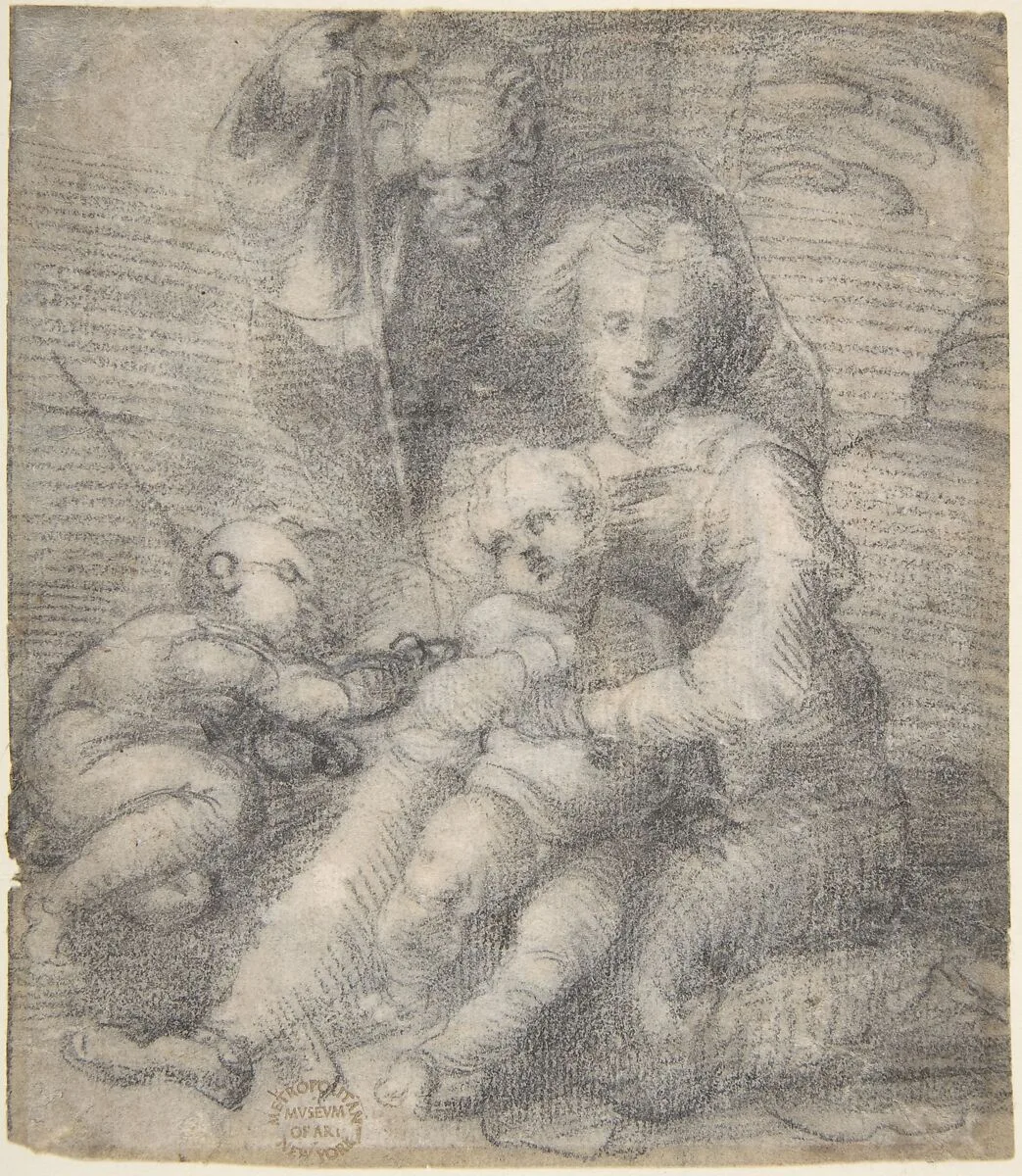The Holy Family with Saint John the Baptist — Fra Bartolomeo (Bartolomeo di Paolo del Fattorino)