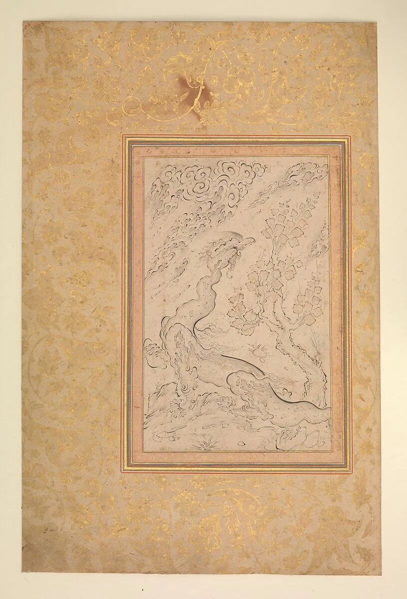 Dragon and Clouds — Sadiqi Beg