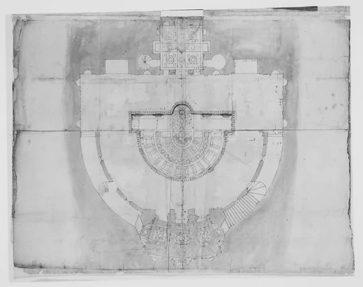 Villa Giulia, plan (composite)