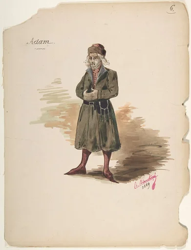 Costume Design for "Adam"