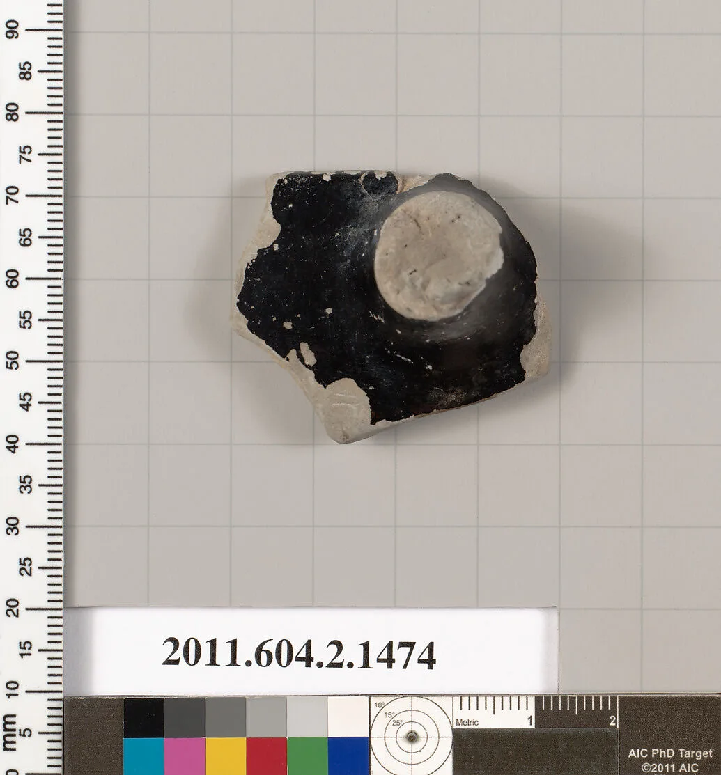 Terracotta fragment of a skyphos (deep drinking cup)? — Unknown