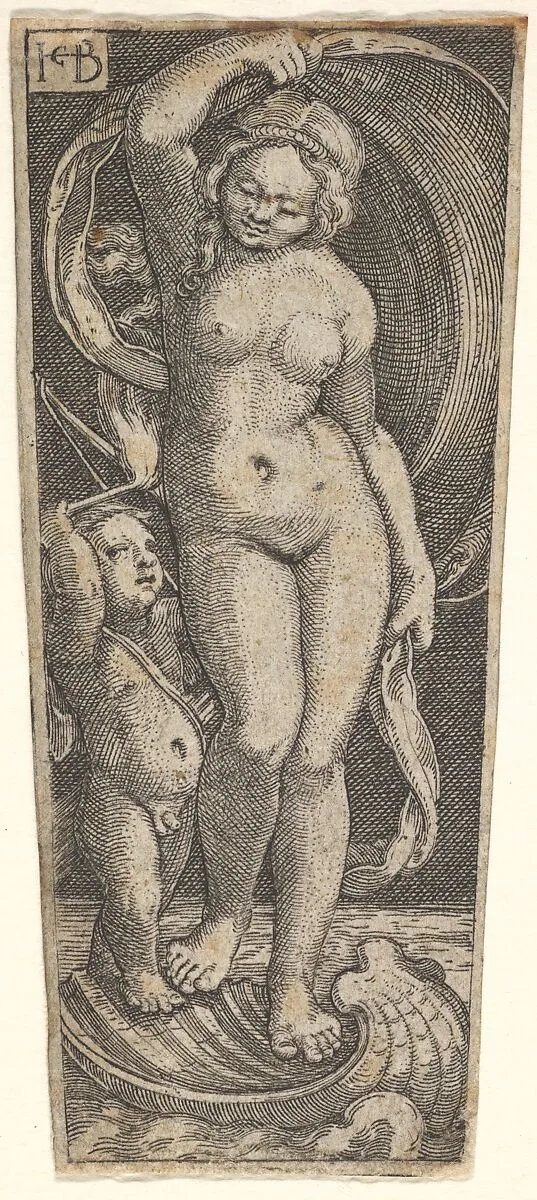 Venus and Cupid — Jacob Binck
