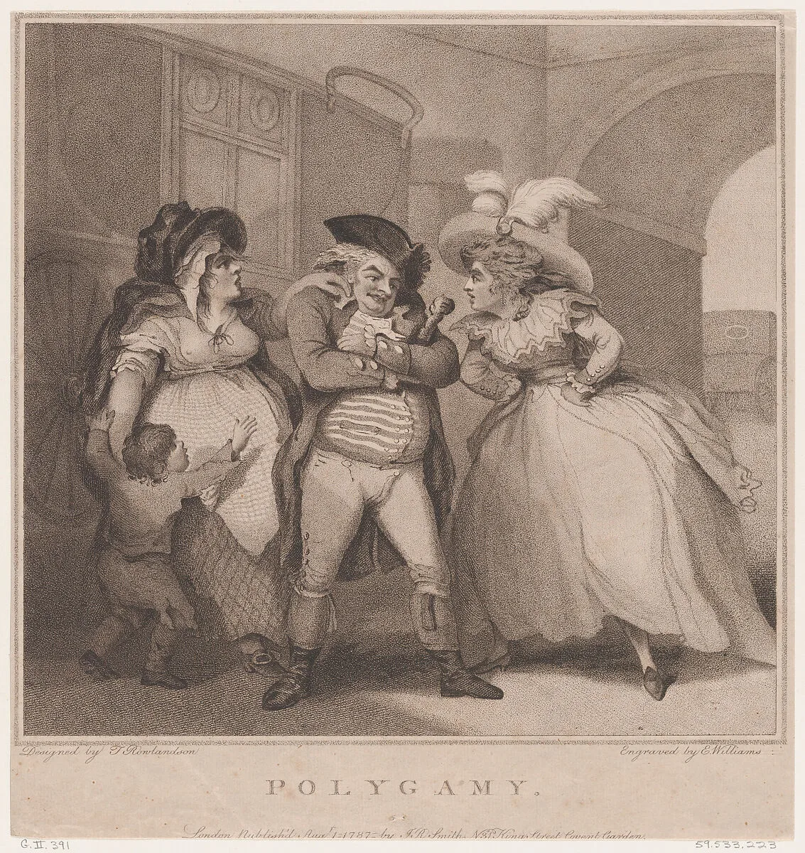 Polygamy — Edward Williams the Elder|Thomas Rowlandson|John Raphael Smith
