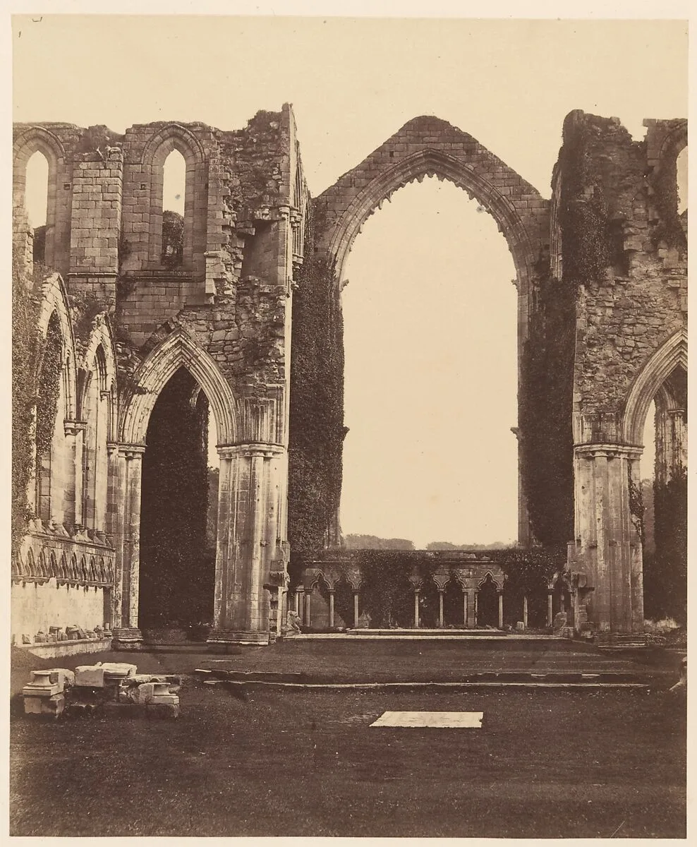 Fountains Abbey. The Chapel of the Nine Alters, Interior — Joseph Cundall|Philip Henry Delamotte