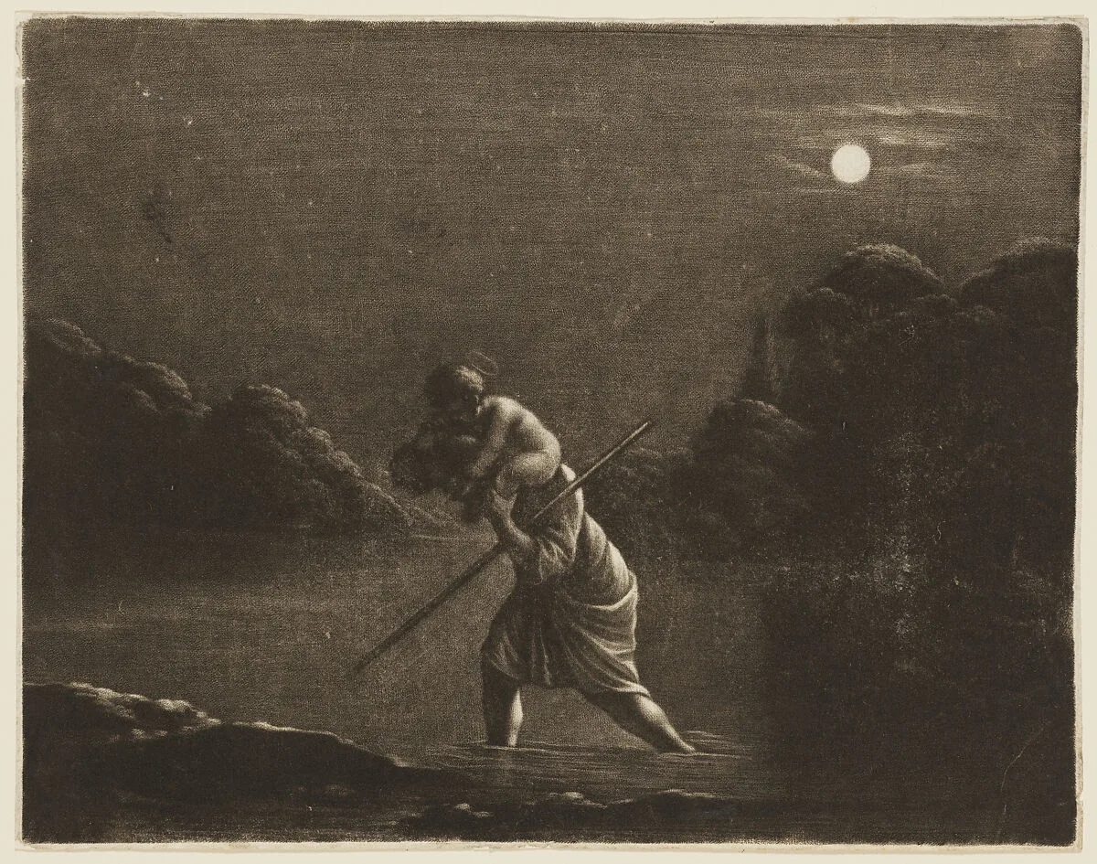 St. Christopher — Wallerant Vaillant|Adam Elsheimer