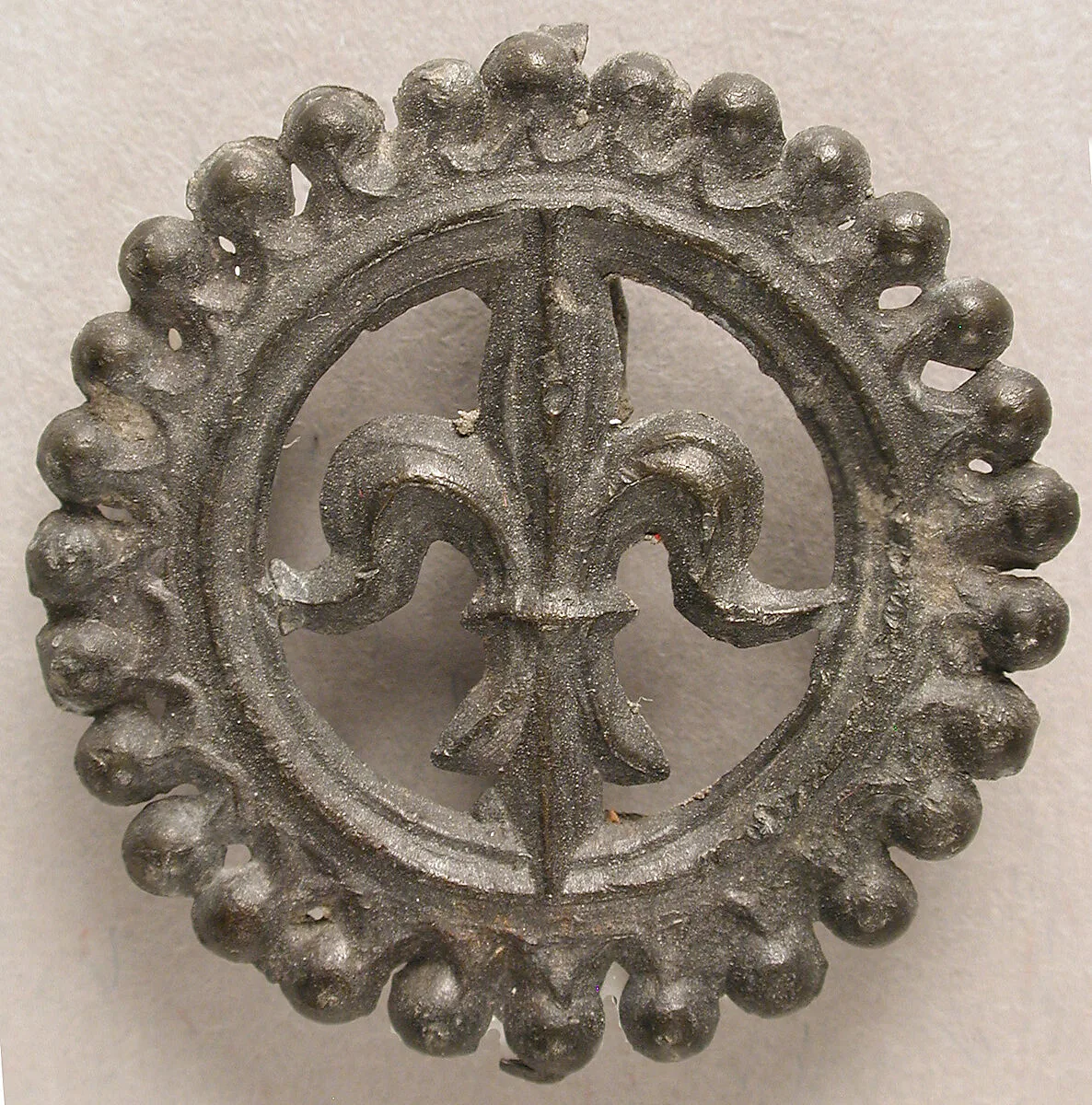 Badge with Lily of Purity — Unknown