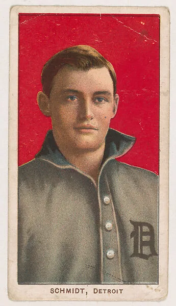 Boss Schmidt, Detroit, from Coupon Cigarettes Baseball Issue, 1910 — Coupon Cigarettes