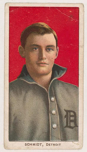 Boss Schmidt, Detroit, from Coupon Cigarettes Baseball Issue, 1910