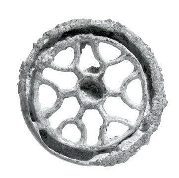 Compartmented stamp seal