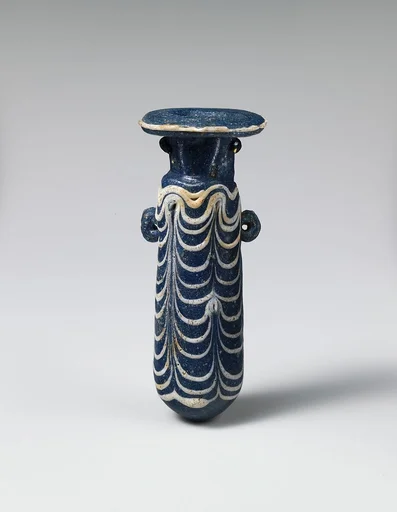 Glass alabastron (perfume bottle)