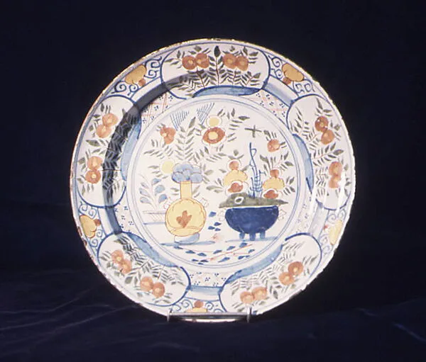 Plate — de Porceleyne Lampetkan