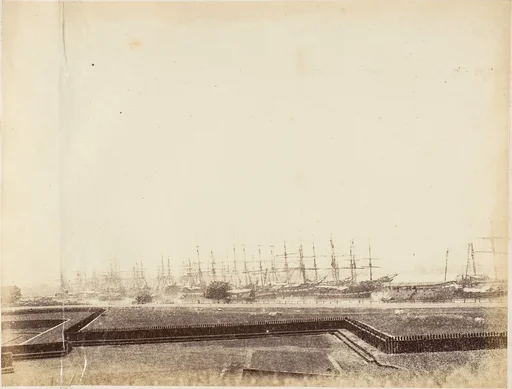 [Shipping in the Hooghly near Fort, Calcutta]