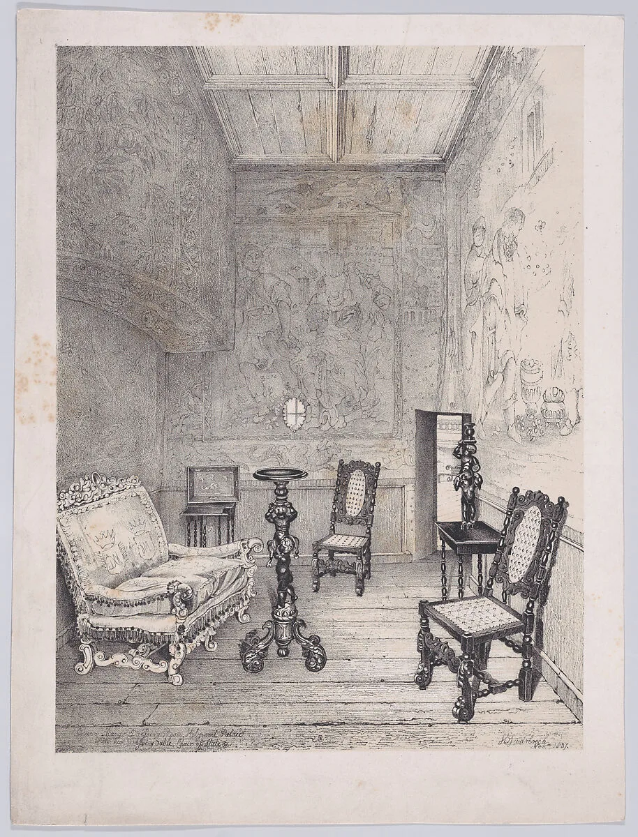 Dressing Room of Mary, Queen of Scots, Holyrood Palace — Mary, Queen of Scots|Samuel Dukinfield Swarbreck