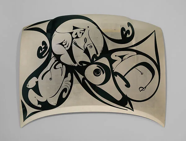 Yelthadaas from the series Coppers from the Hood — Michael Nicoll Yahgulanaas