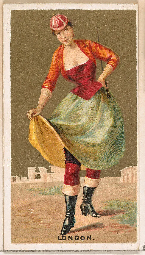London, from the Dancing Girls of the World series (N185) issued by Wm. S. Kimball & Co. — William S. Kimball & Company