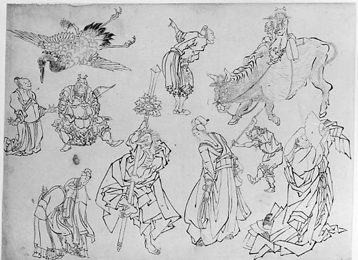 Untitled — Hokusai School