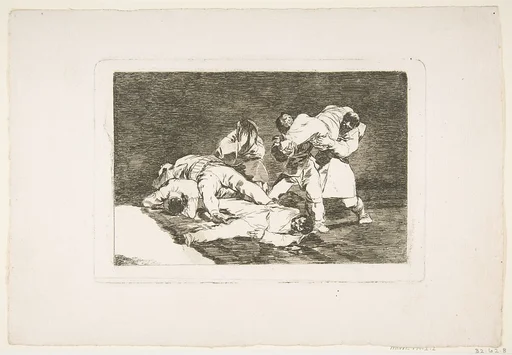 Plate 21 from "The Disasters of War" (Los Desastres de la Guerra): 'It will be the same' (Será lo mismo)