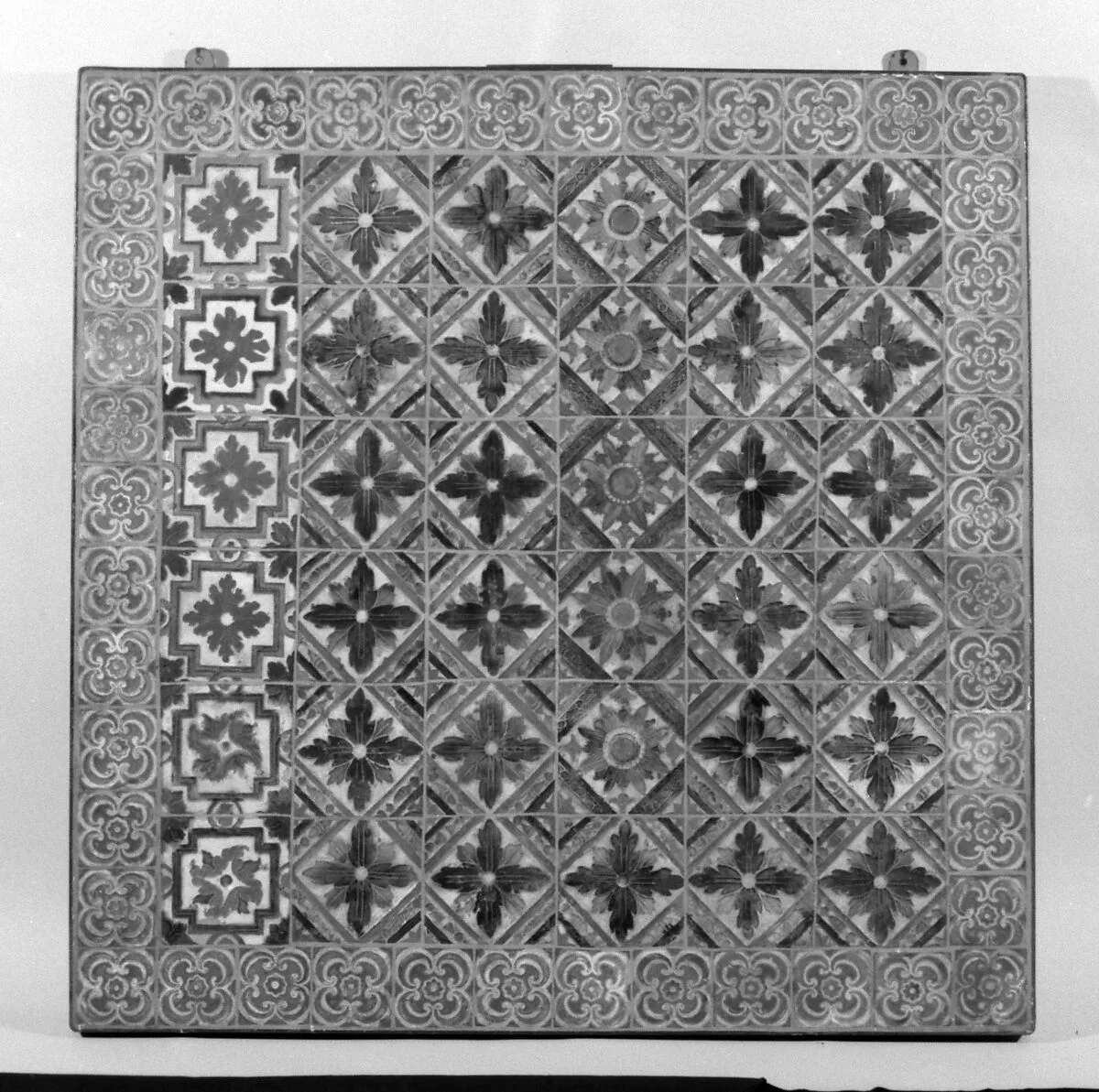 Panel of tiles — Unknown