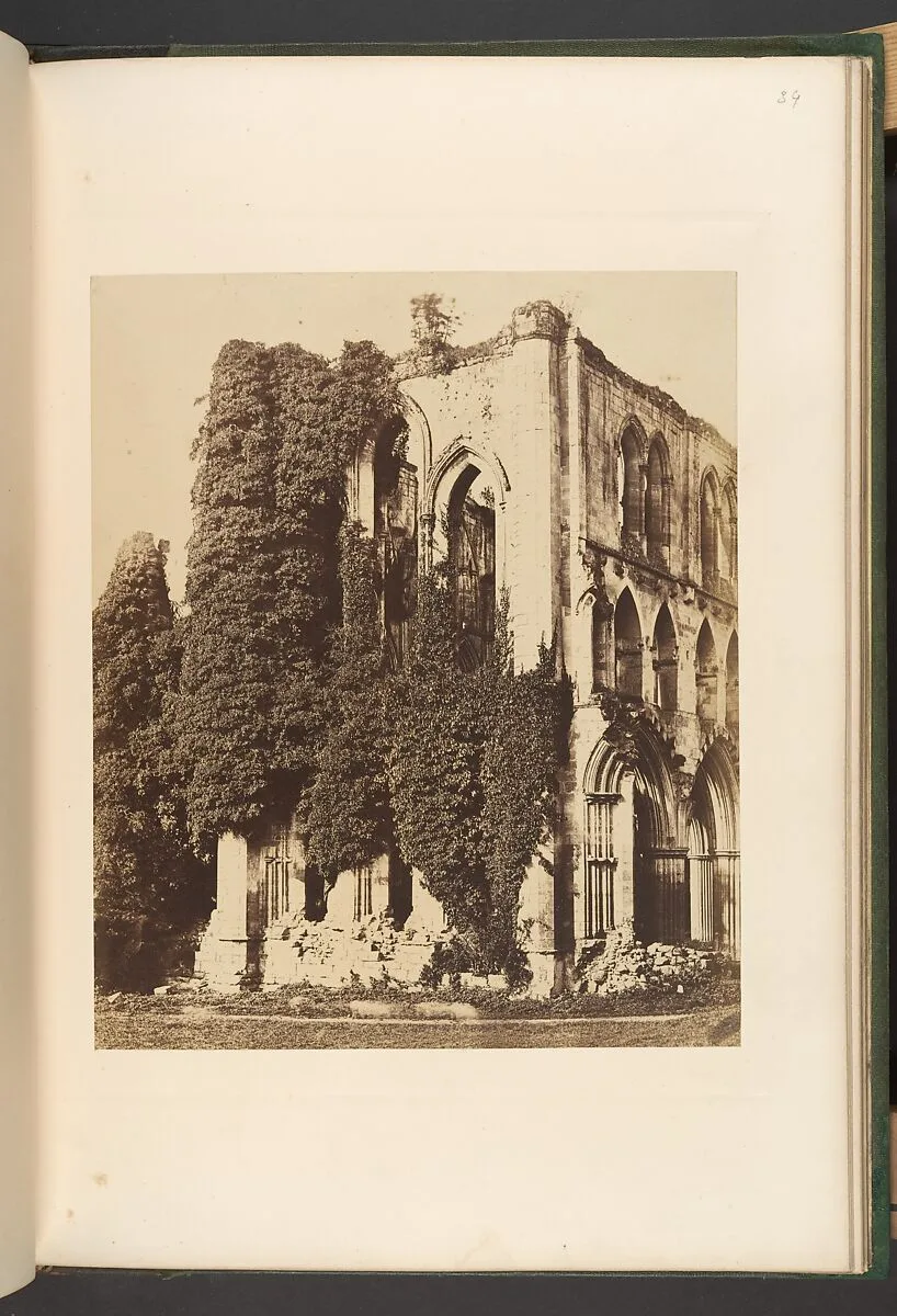Rivaulx Abbey. General View from the South — Joseph Cundall|Philip Henry Delamotte
