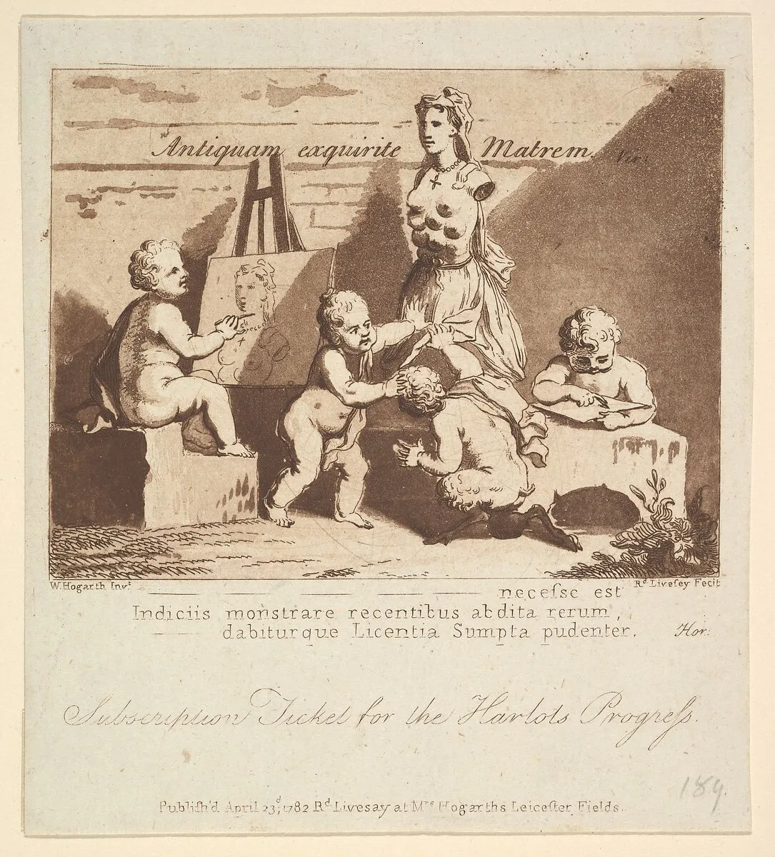 Boys Peeping at Nature — William Hogarth|Richard Livesay