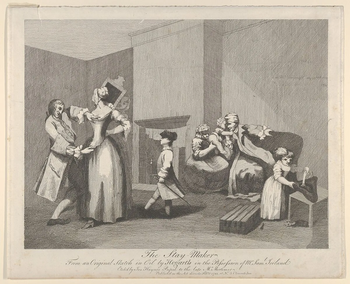 The Stay-Maker — William Hogarth|Joseph Haynes