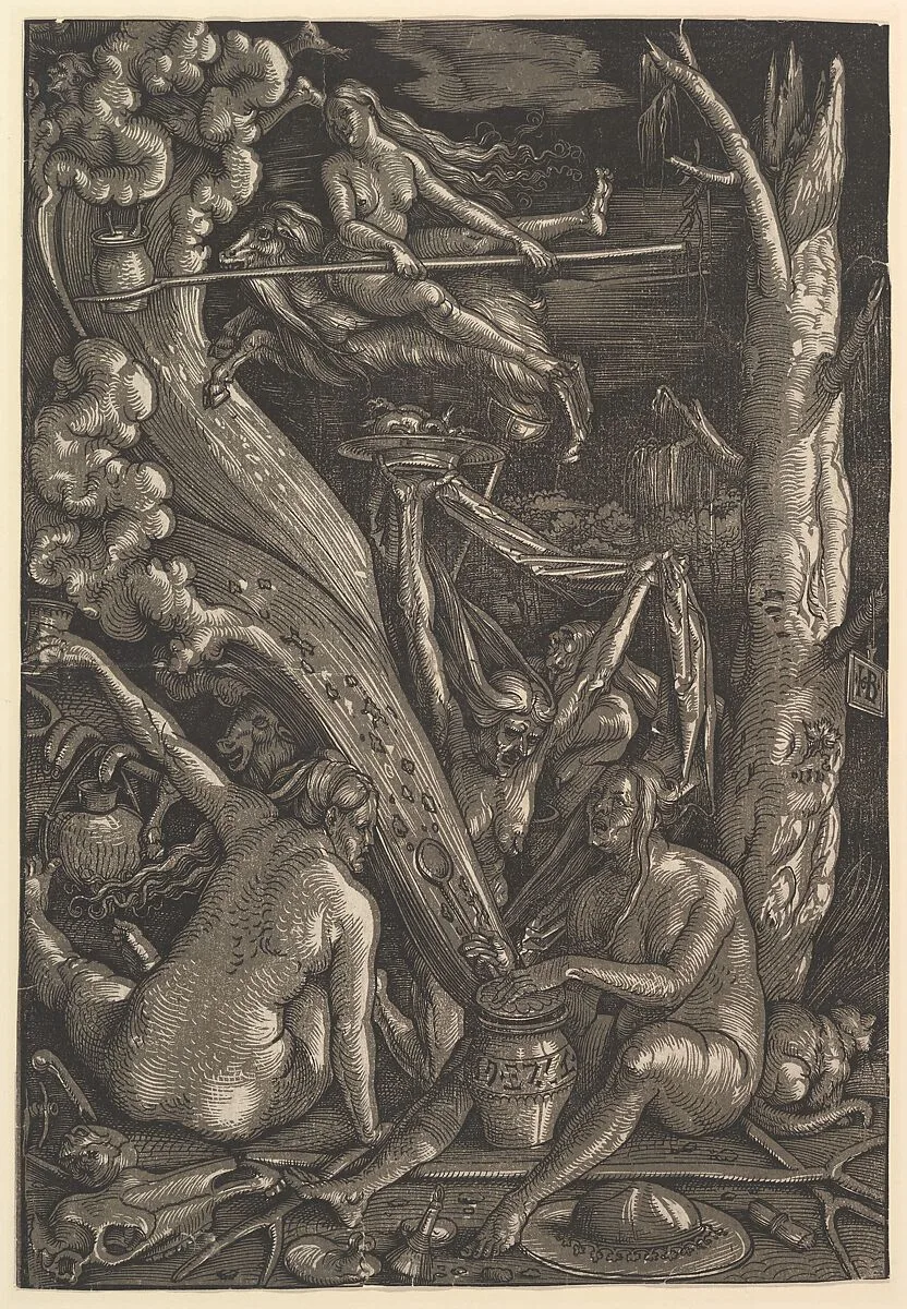 The Witches — Hans Baldung (called Hans Baldung Grien)