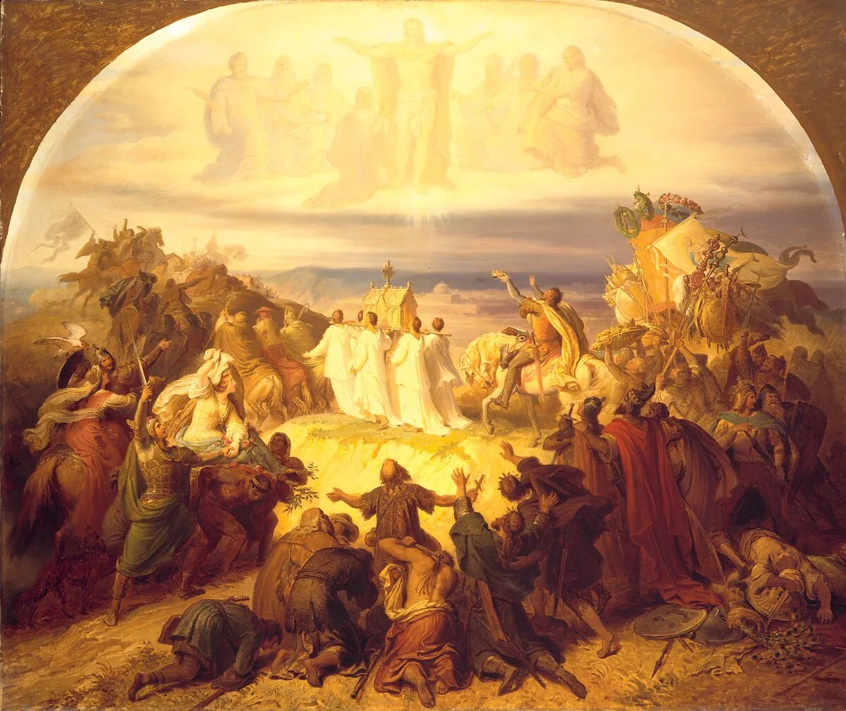 Crusaders before Jerusalem — Wilhelm von Kaulbach