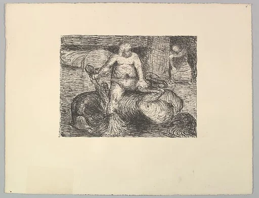 Woman at the Hearth (Die Frau am Herde)