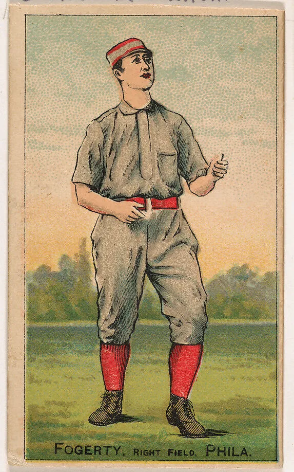 Fogerty, Right Field, Philadelphia, from the Gold Coin series (N284) for Gold Coin Chewing Tobacco — D. Buchner & Co., New York