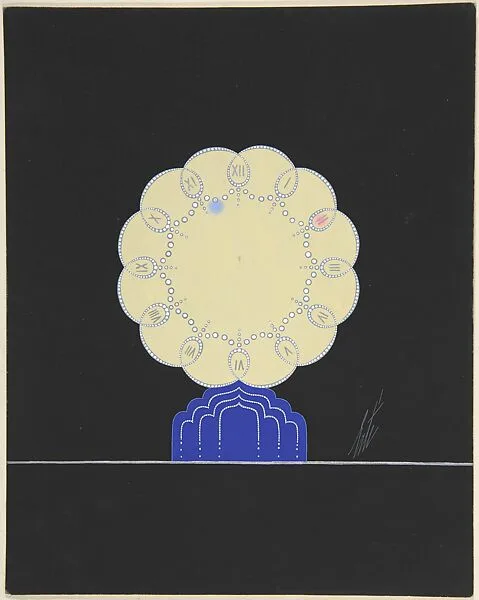 Design for a Clock — Erté (Romain de Tirtoff)