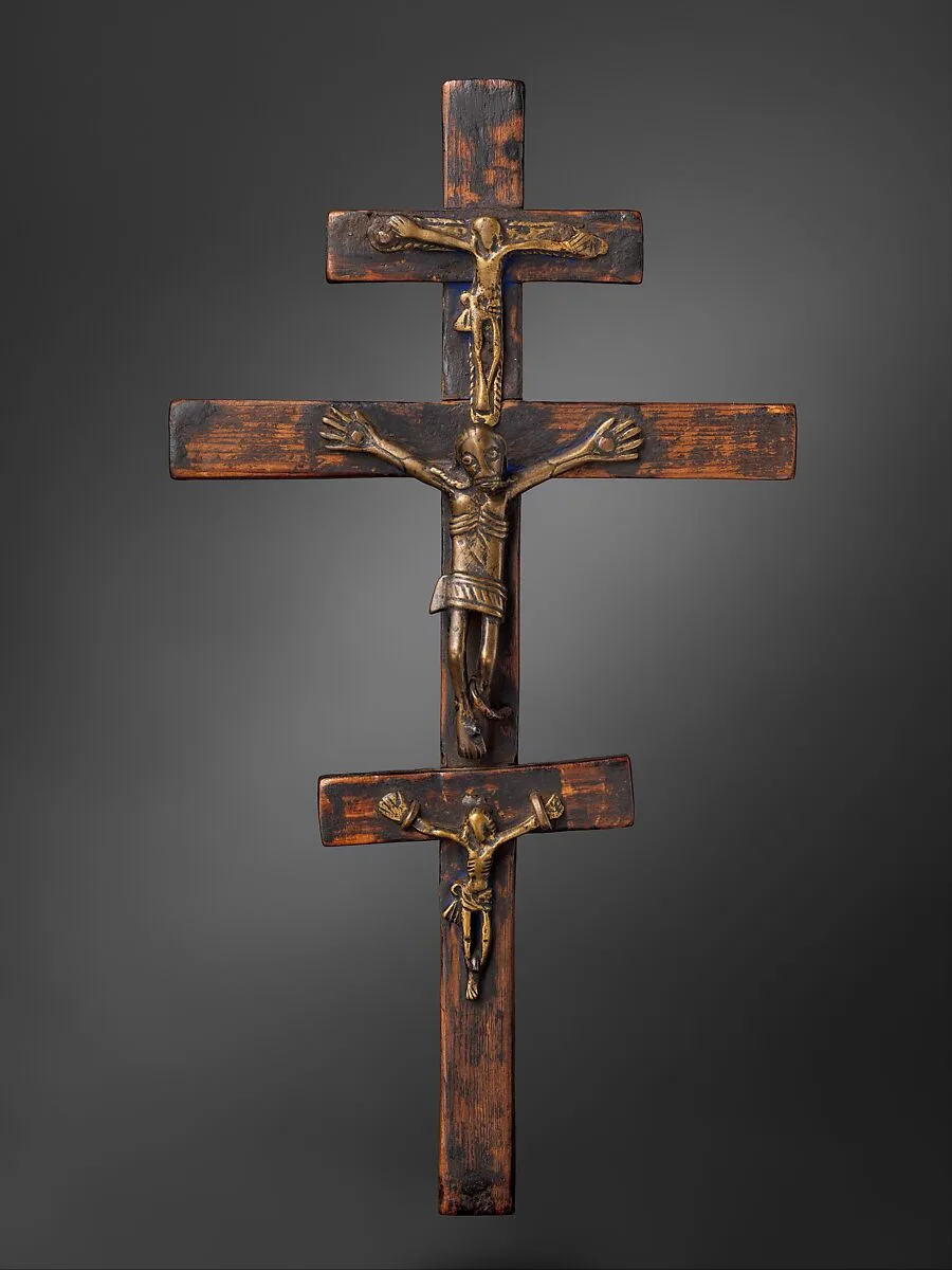 Triple Crucifix — Kongo artist