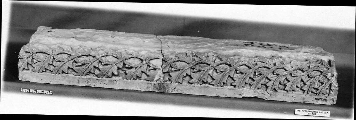 Fragment of Molding with a Pattern of Leaves — Unknown