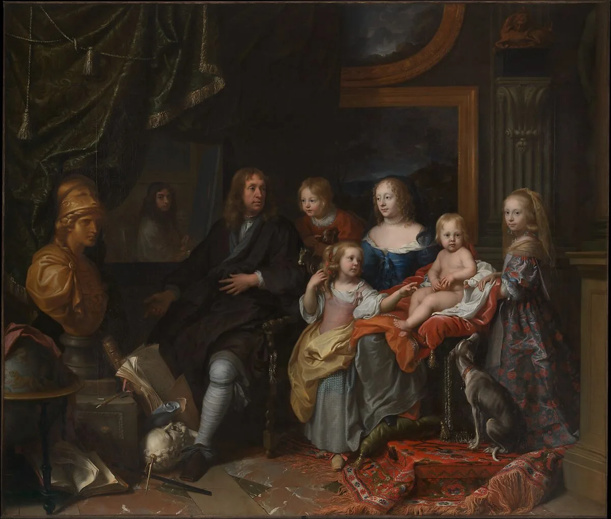 Everhard Jabach (1618–1695) and His Family — Charles Le Brun