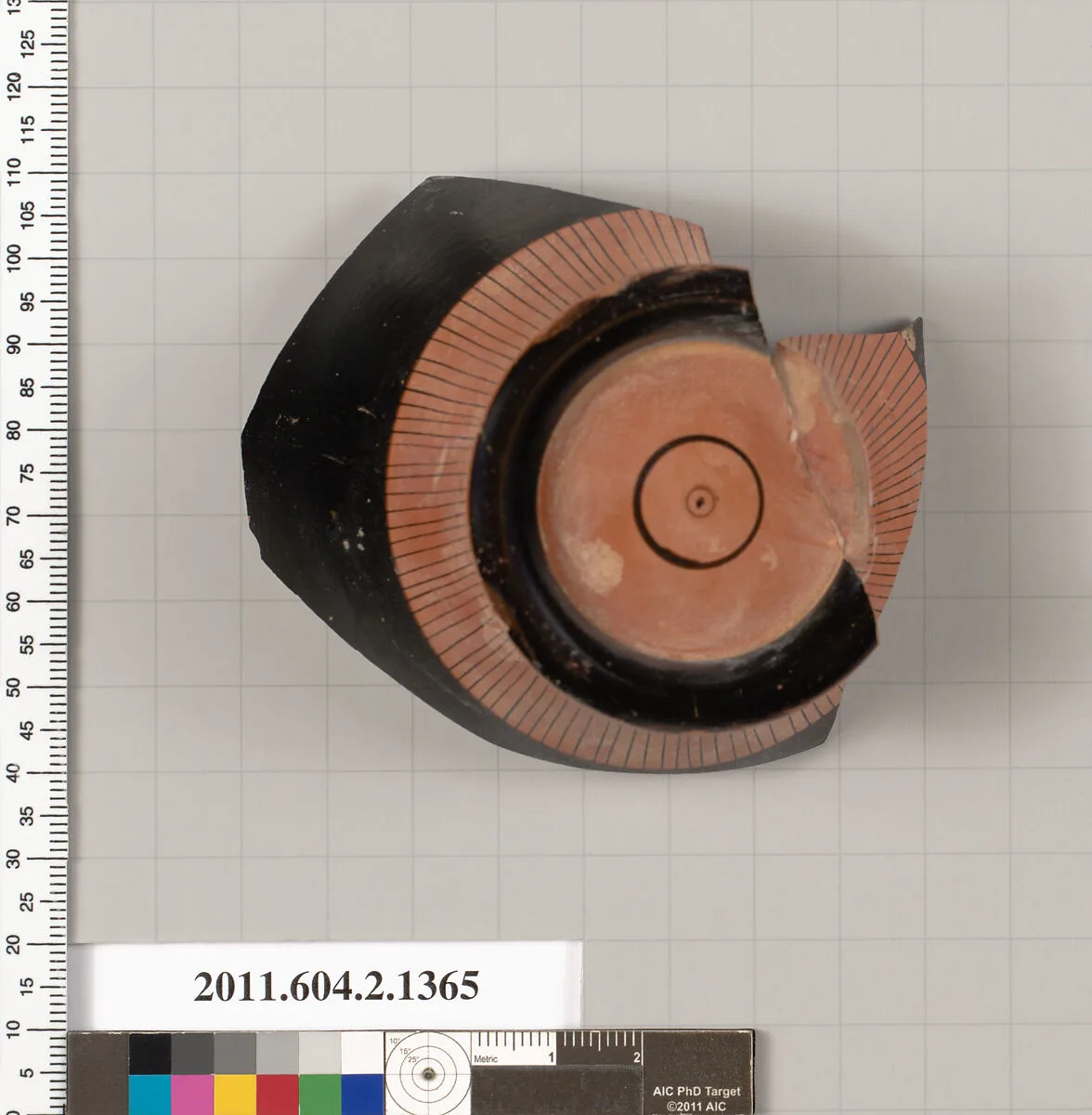 Terracotta fragment of a skyphos (deep drinking cup) — Unknown