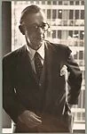 [Walker Evans with Cigarette at Fortune Magazine Offices, New York City]