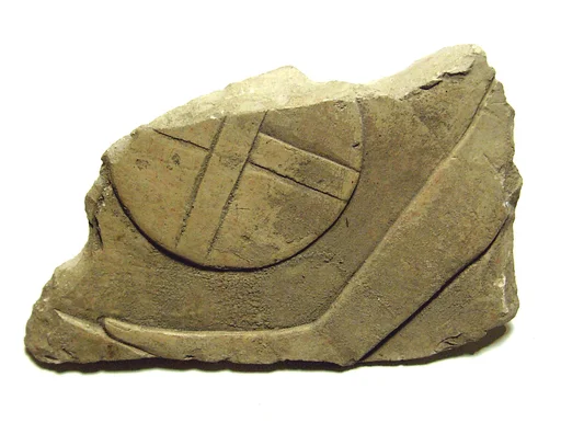 Raised relief fragment