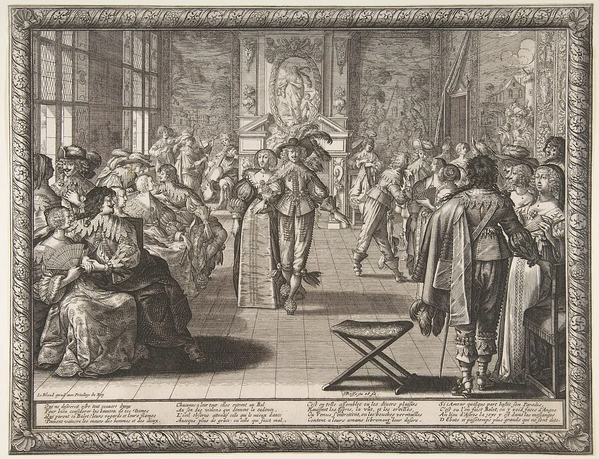 The Ball — Abraham Bosse|Jean I Leblond