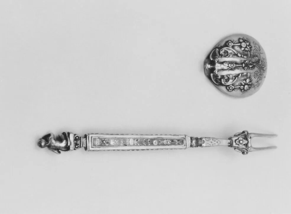 Spoon and fork combination — Unknown