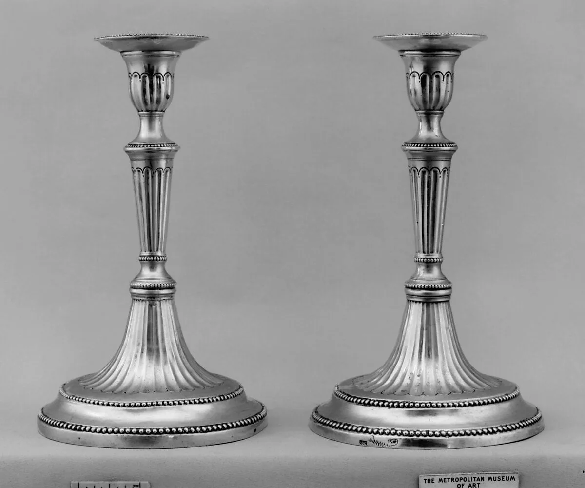 Candlestick (one of a pair) — Unknown