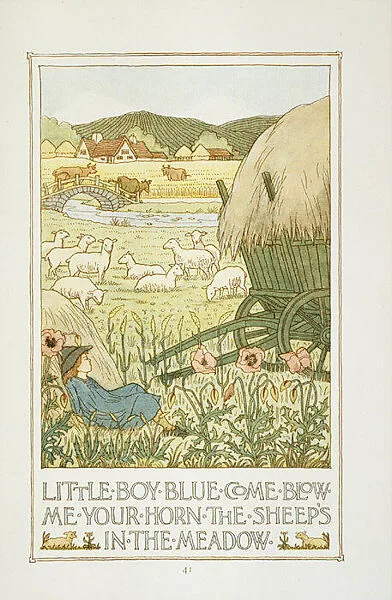 A Book of Nursery Rhymes — Francis Donkin Bedford|Doubleday & McClure Company