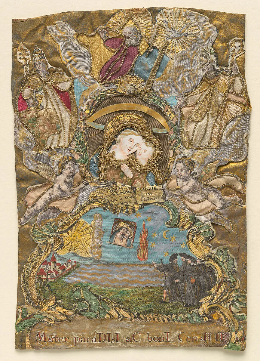 The Madonna of Paradise, Our Lady of Good Counsel — Anonymous, German, 18th century
