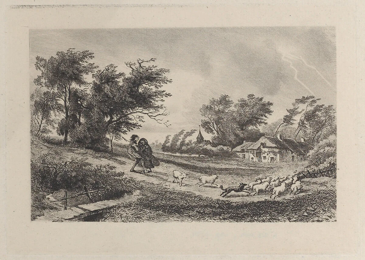 L'Orage — Charles-François Daubigny